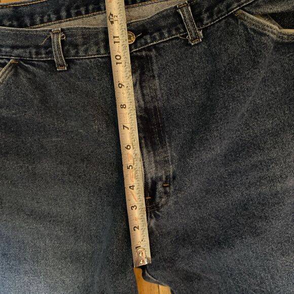 Saddle King Vintage Blue Jeans Men’s 42x34 Made In USA Regular Wash - Picture 5 of 16